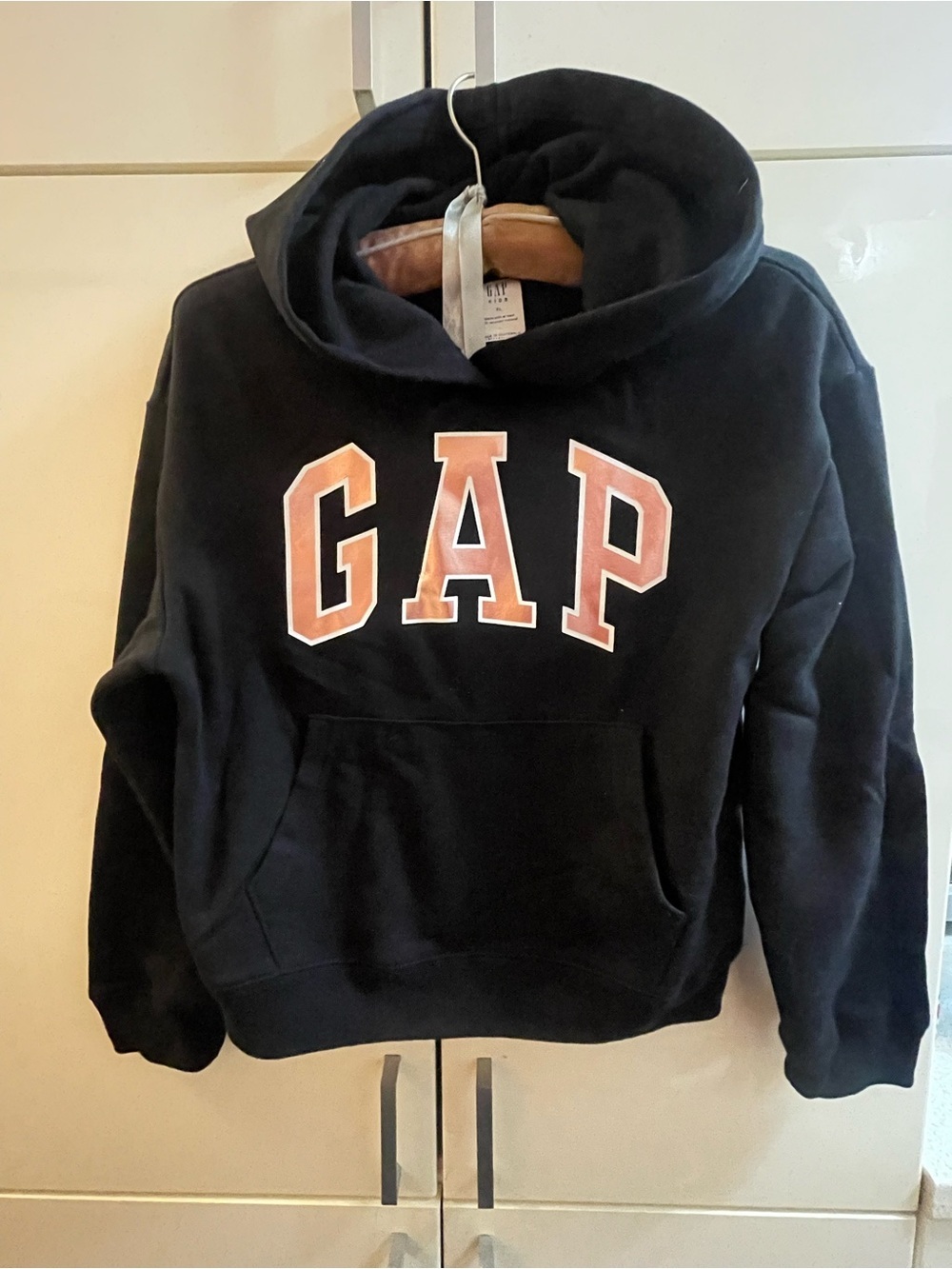 GAP BLACK Kids Hoodie Sweatshirt
Logo SZ XL